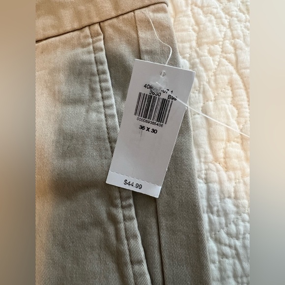 Old Navy Men’s Slim Built-In Flex Rotation Chino NWT 36x30 - Khaki - Picture 4 of 5